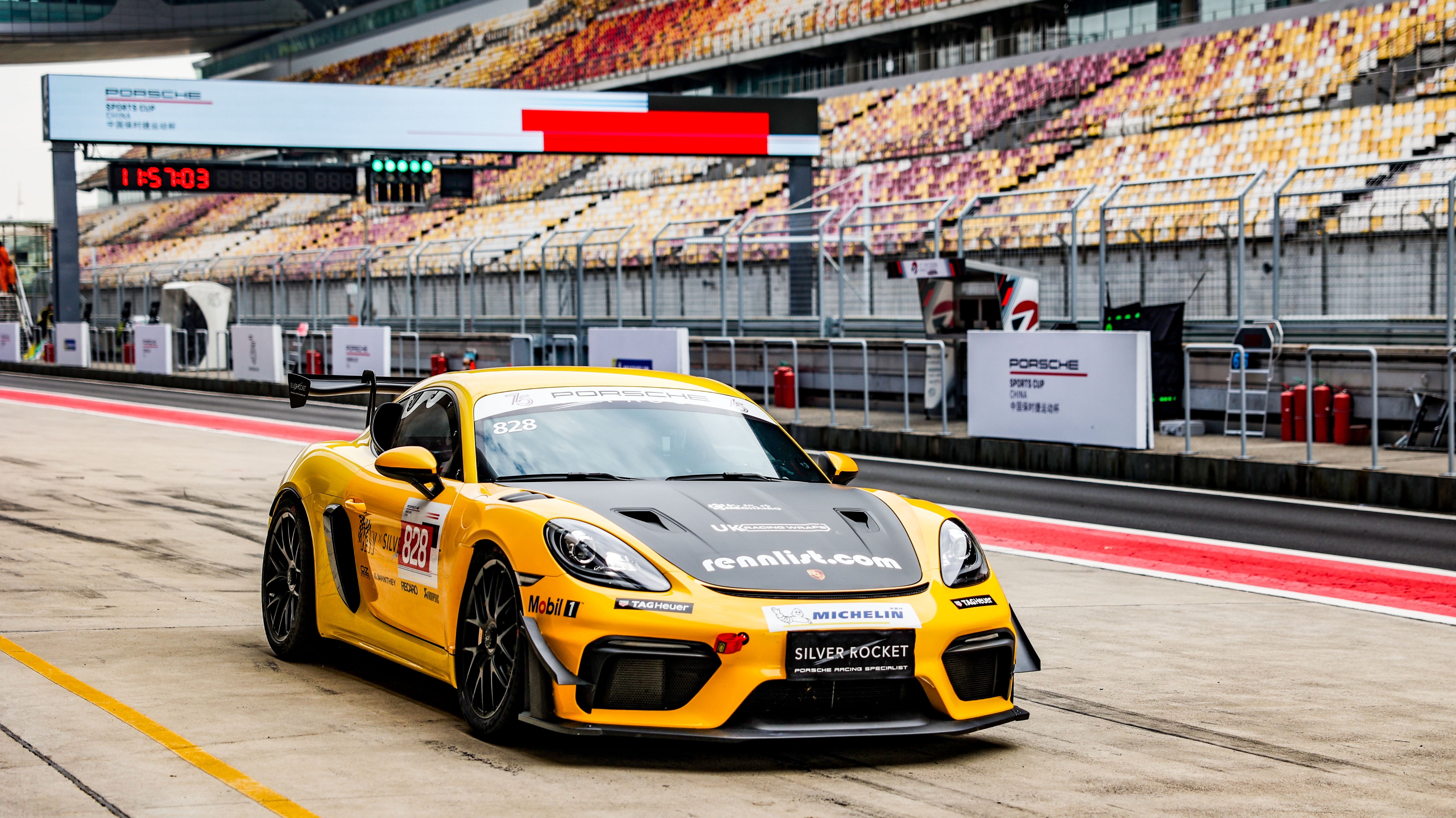NEW RECORD! Fastest Porsche GT4 Lap Time Record Achieved - SilverRocket GT4 RS at Shanghai International Circuit