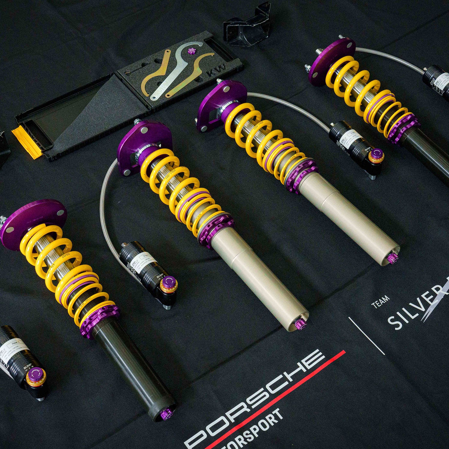 Unleashing the Power: Introducing the KW V4 Racing Coilover Kit by SilverRocket