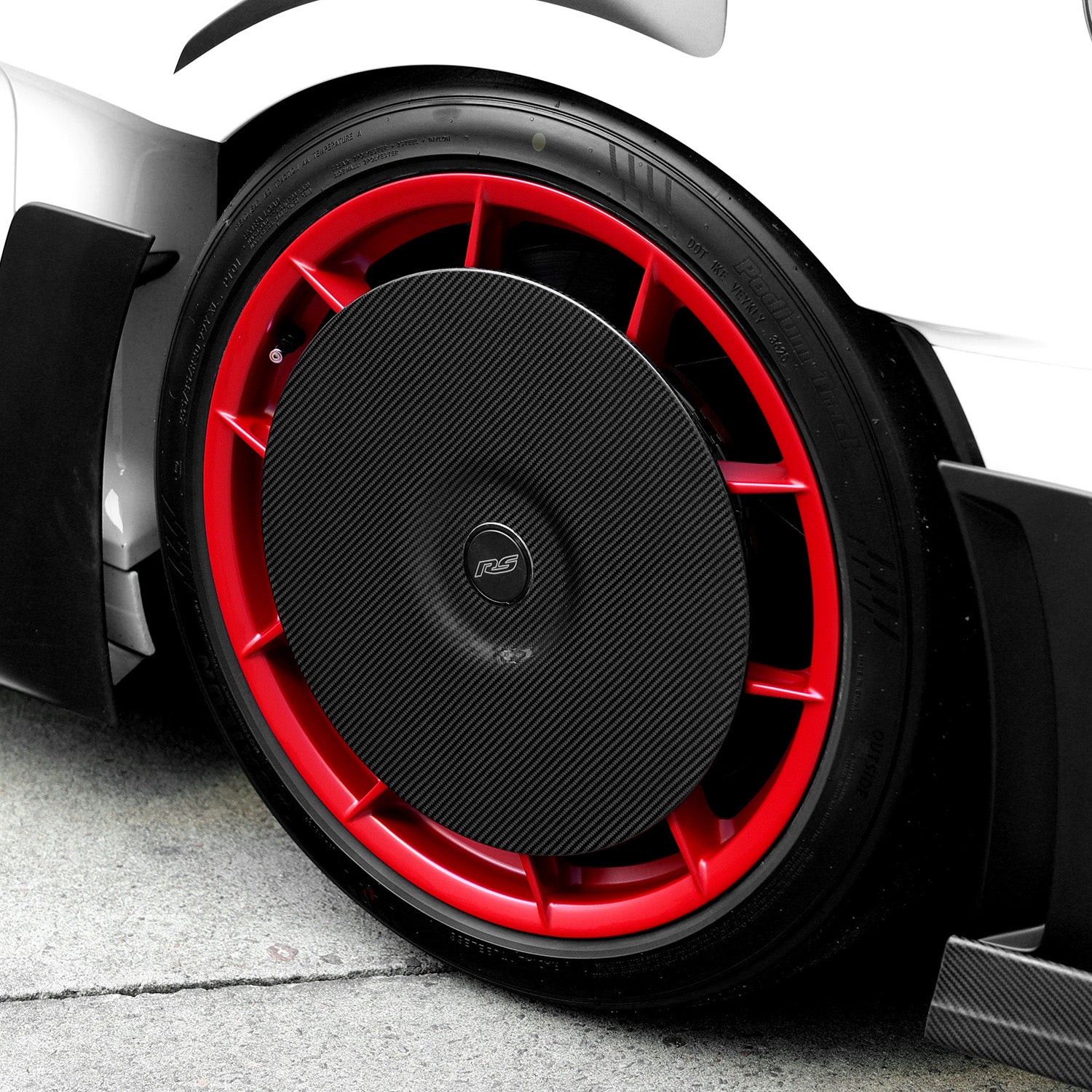 SR DRY CARBON FIBER AERODISC (for OEM MAGNESIUM FRONT RIMS