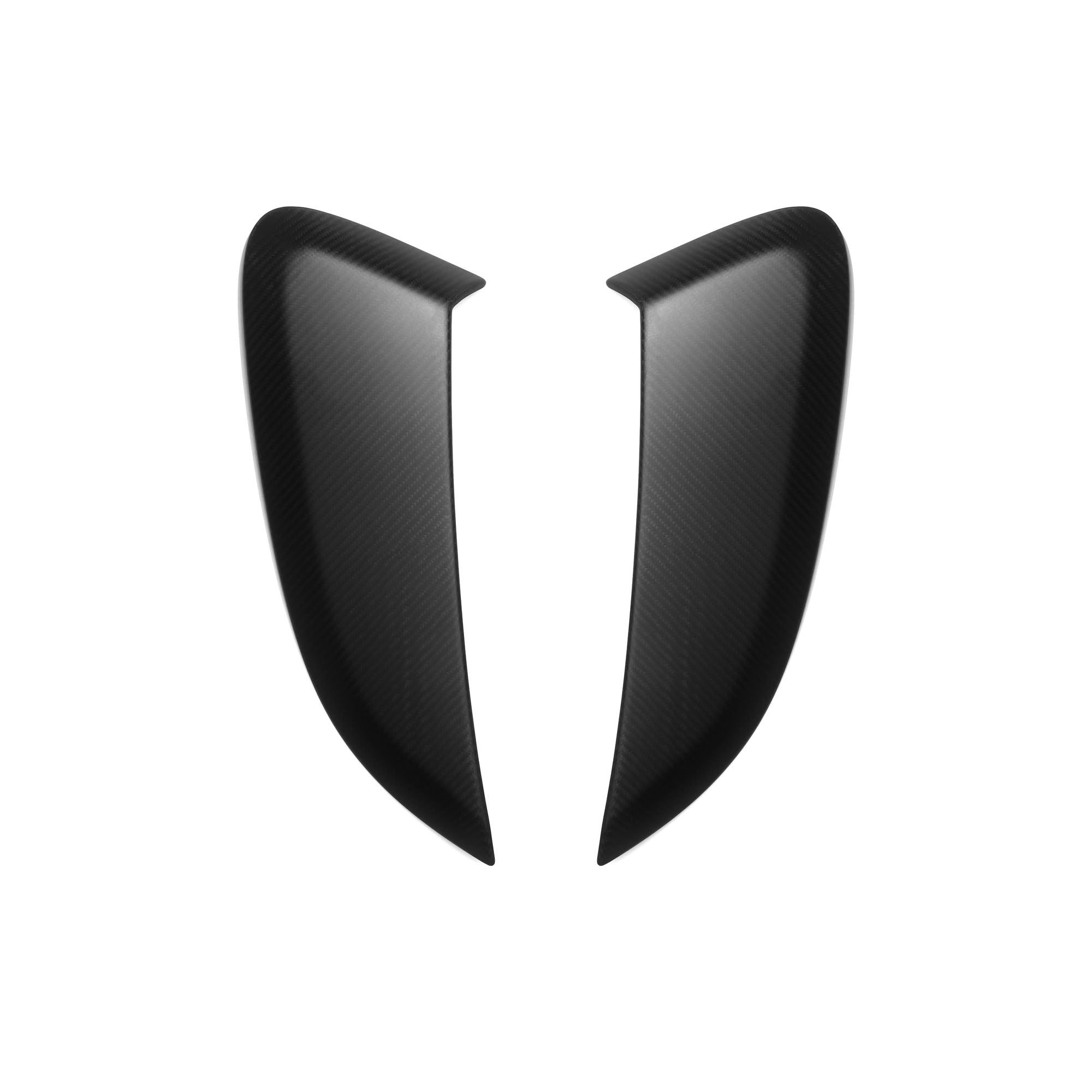 SR DRY CARBON FIBER REAR SIDE AIR INTAKE COVER (LEFT&RIGHT