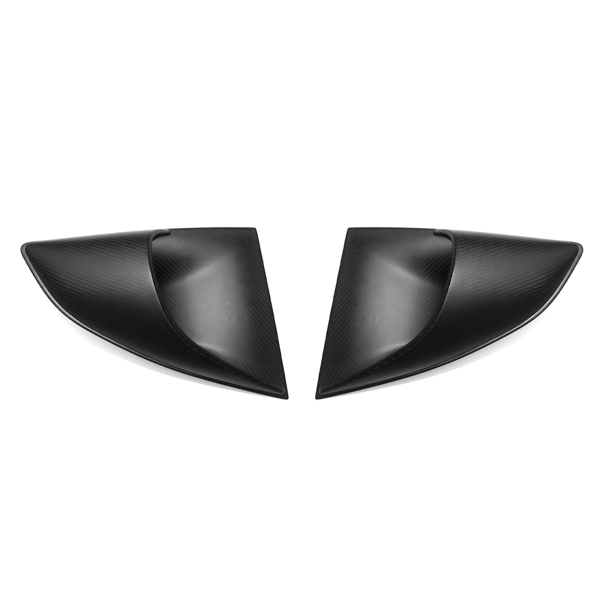 SR DRY CARBON FIBER HIGH-FLOW AIR INTAKE SCOOP (LEFT&RIGHT) [PORSCHE 7 ...