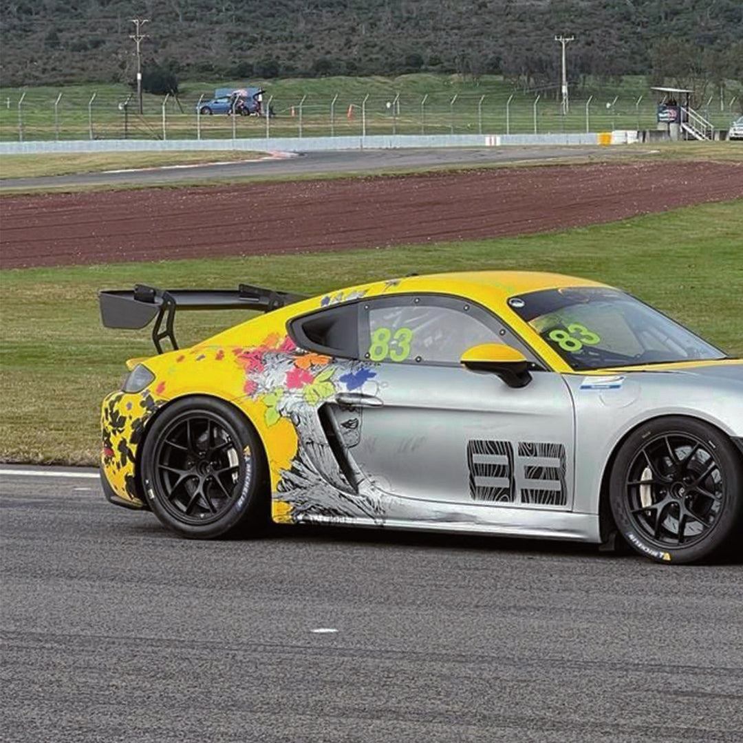 SR GT4 3 インチ スワン ネック ウイング ライザー - OEM 2017