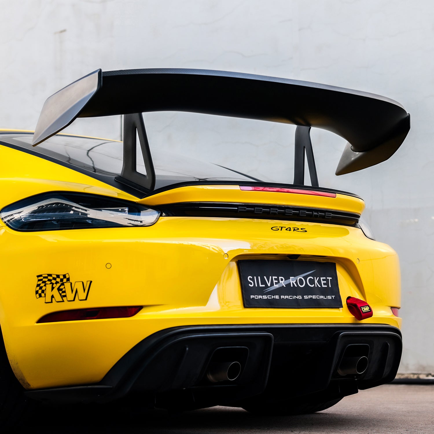 SR GT4 RS 3X3 CC-1 WING RISER PRO [PORSCHE 718 GT4 RS