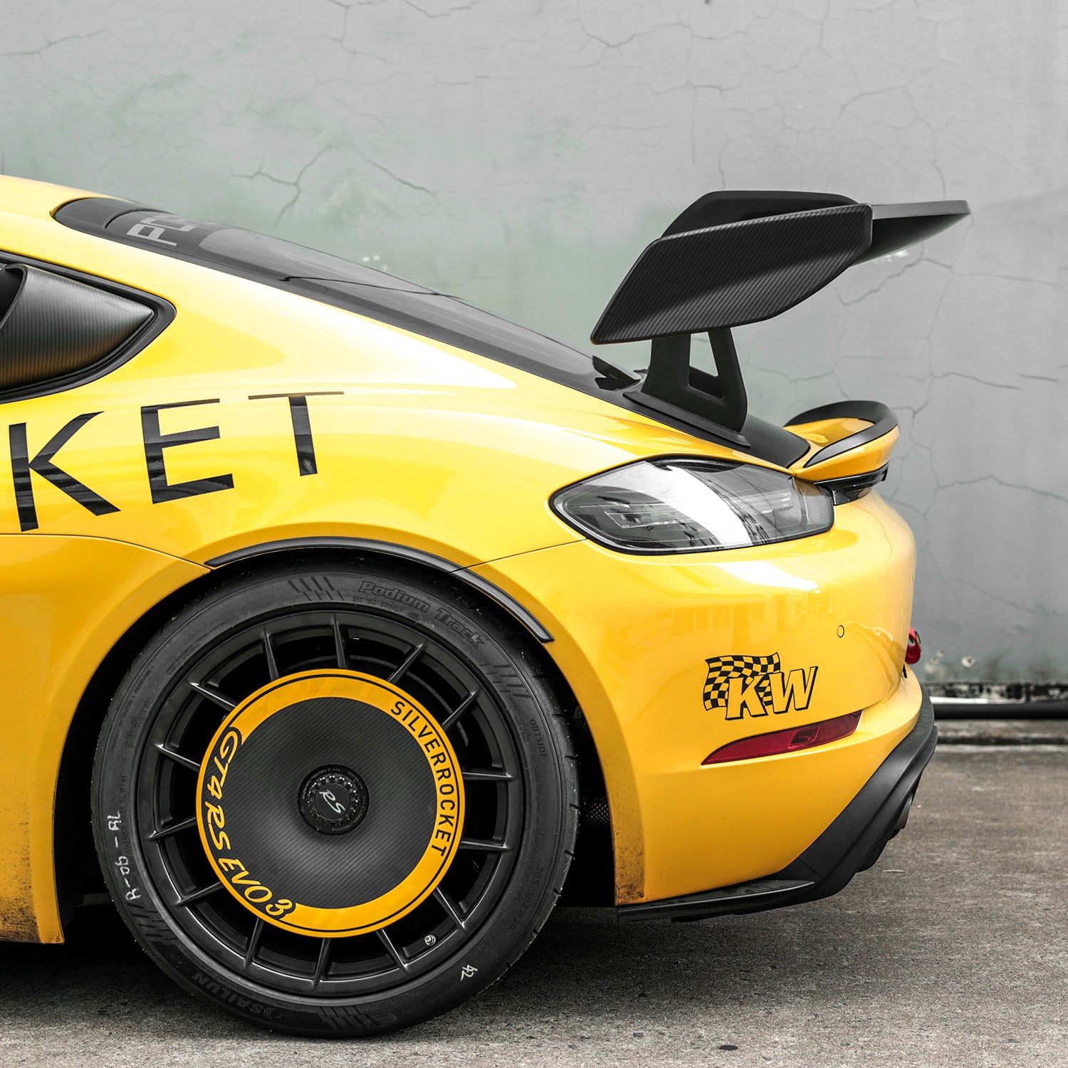 Best Performance Kit for Porsche 981 GT4, F1 Track Tested