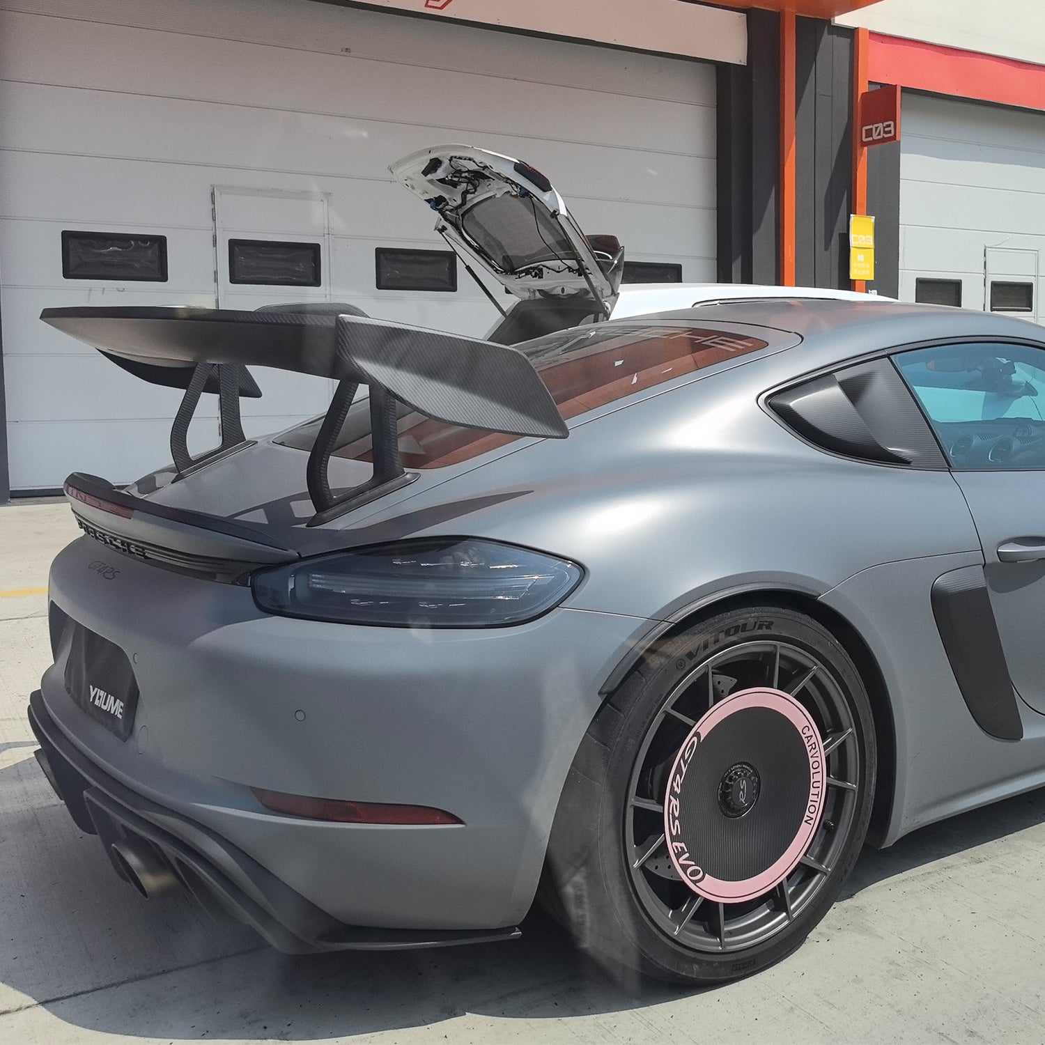 SR DRY CARBON FIBER R-HR AERODISC (for Magnesium REAR Rims