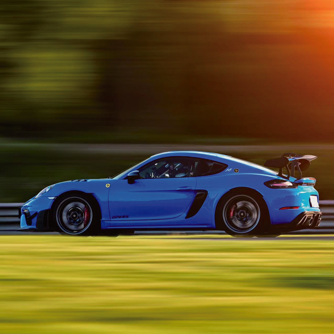SR GT4 RS ドライカーボンファイバー 3インチ ウイングライザー