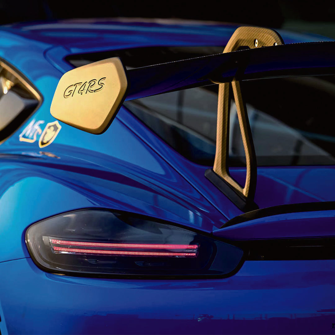 SR GT4 RS ドライカーボンファイバー 3インチ ウイングライザー