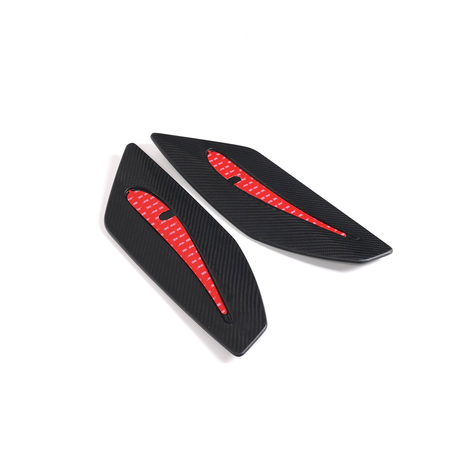 SR ドライカーボンファイバー リアダックテールガーニーフラップ