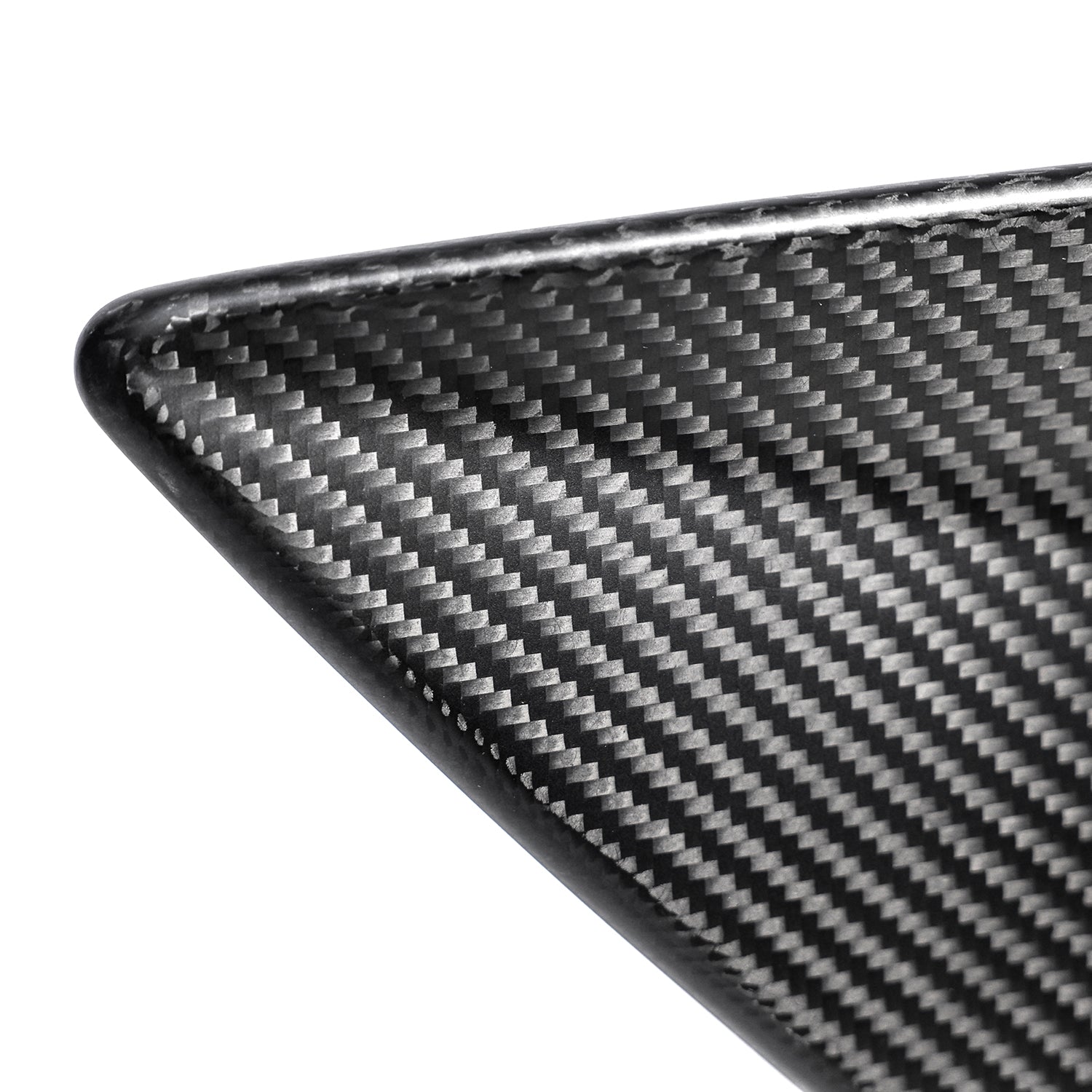 SR DRS-1 DRY CARBON FIBER ENDPLATES FOR GT4 RS OEM WING [PORSCHE